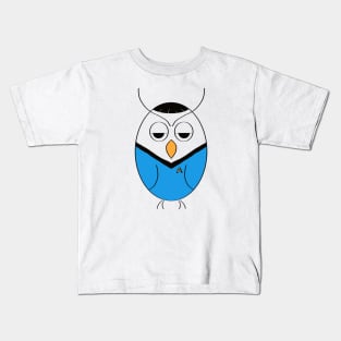 Spock owl Kids T-Shirt